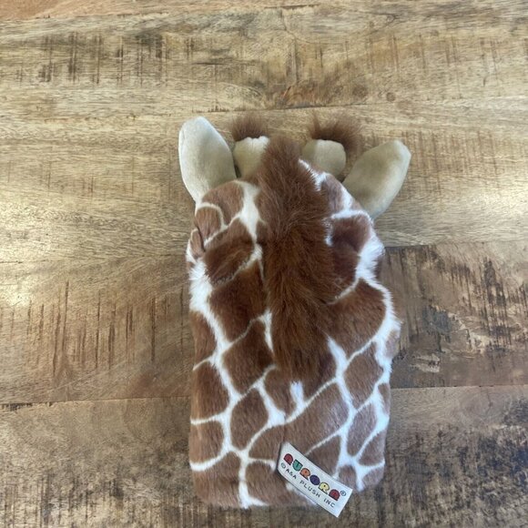 Aurora World Plush Giraffe Hand Puppet Jolie Club Head Cover 9" - Picture 7 of 9